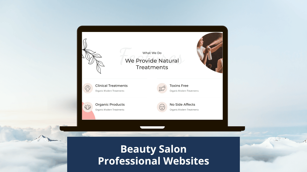 Beauty Salon clinic website Design Development