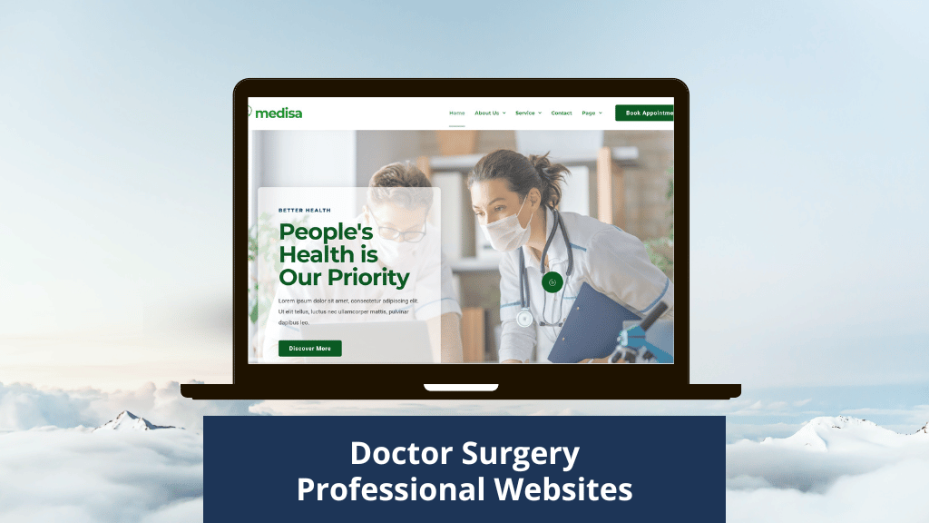 Medical website Design Development