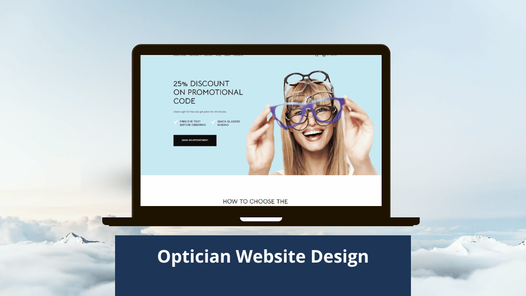 Optician website design & Marketing