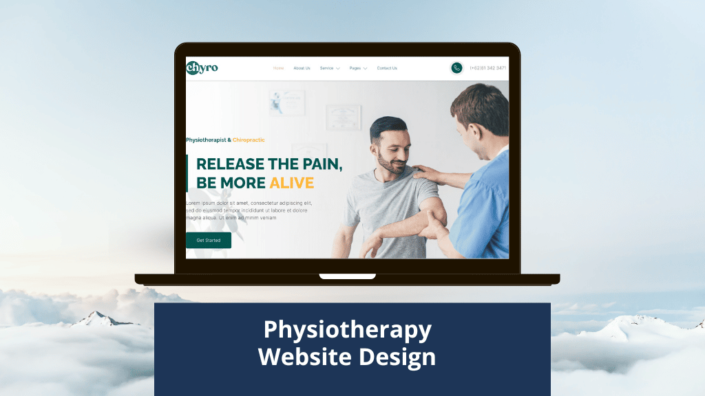 Physiotherapist website Design Development