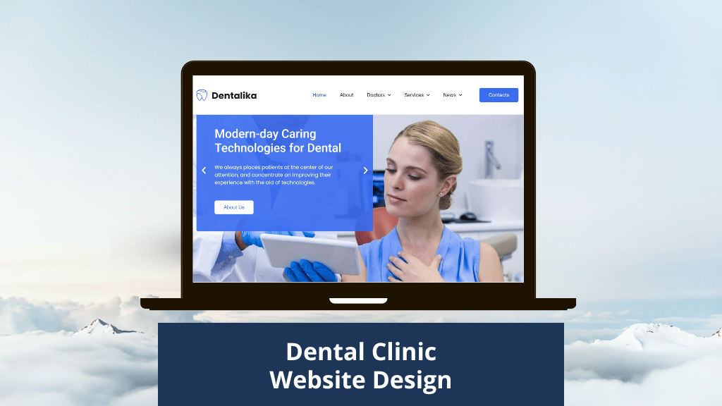 Dental website Design Development