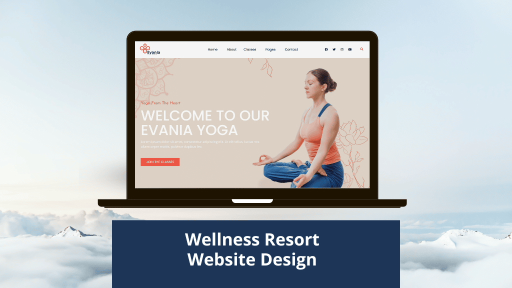 Yoga website Design Development