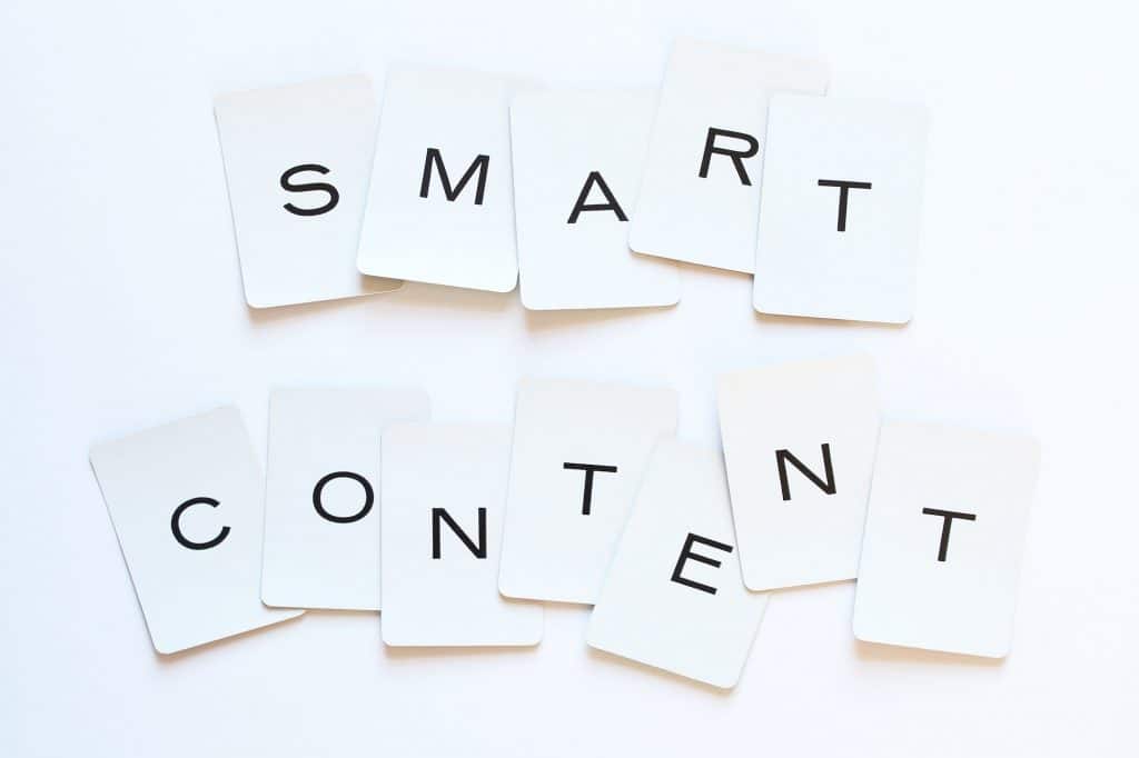 Smart content concept